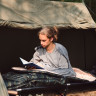 Ультралёгкий спальный мешок NATUREHIKE CNK2350WS023 M320 хлопковый с капюшоном весна осень камуфляжный, молния слева 6975641889199